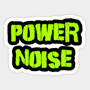 Power noise Sticker